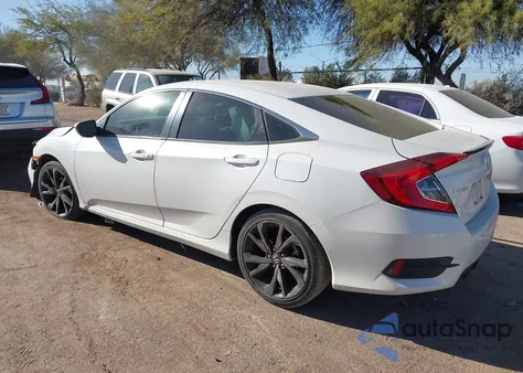 2019 Honda Civic Sport из США, поврежденный, VIN 2HGFC2F85KH505526